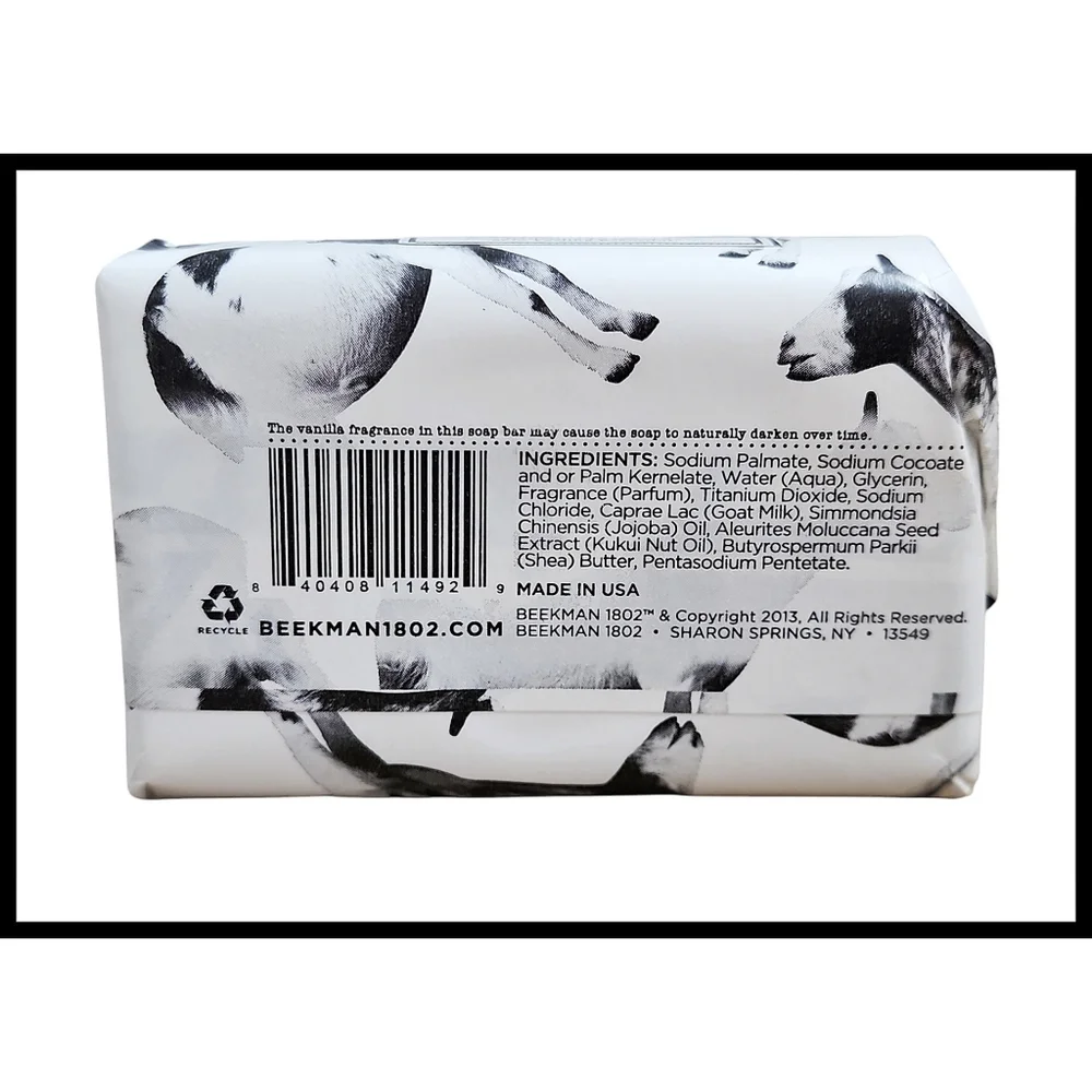 NEW Beekman 1802 Soap Bar BUNDLE Peony Plush 9oz Vanilla Absolute 3.5oz NIP
